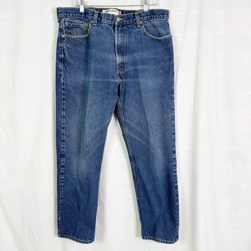 Levi's Vintage Y2K 505 Regular Fit Blue Jeans 38 x 32
